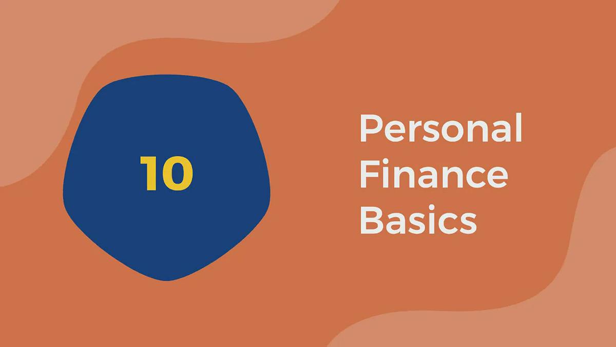 'Video thumbnail for 10 Personal Finance Basics'