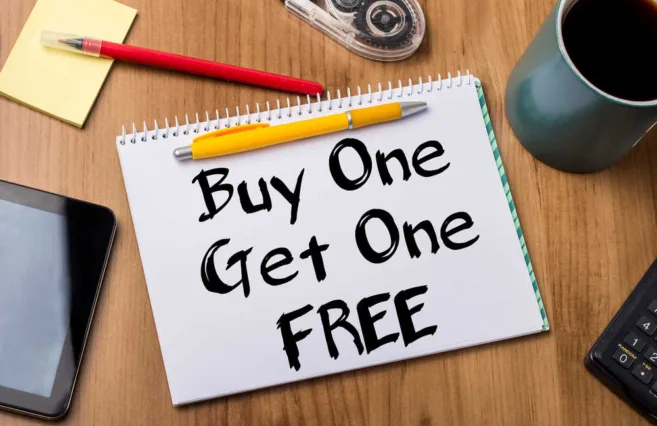 Did you know that you don't always have to get the second item "for free" as part of a buy-one-get-one-free sale? While many stores will advertise an item as a BOGO, they will sometimes honor the comparable sales price if you just buy ONE.