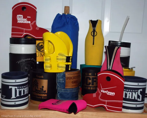 examples of personalized koozies and custom koozies