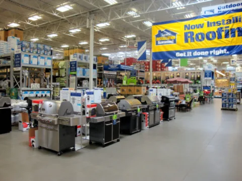 you can find home building supplies at all home improvement stores. 