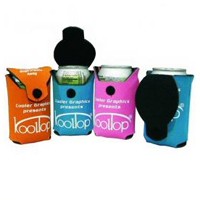 Kool Top can koozies are collapsible koozies with built-in lids