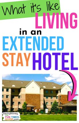 See what it's like living in an extended stay hotel for weeks or months at a time.