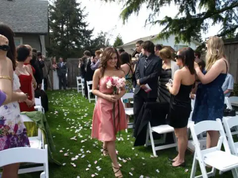 You can rent stuff - like your backyard for a wedding! Here's how...