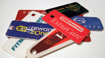 how do you organize loyalty cards?